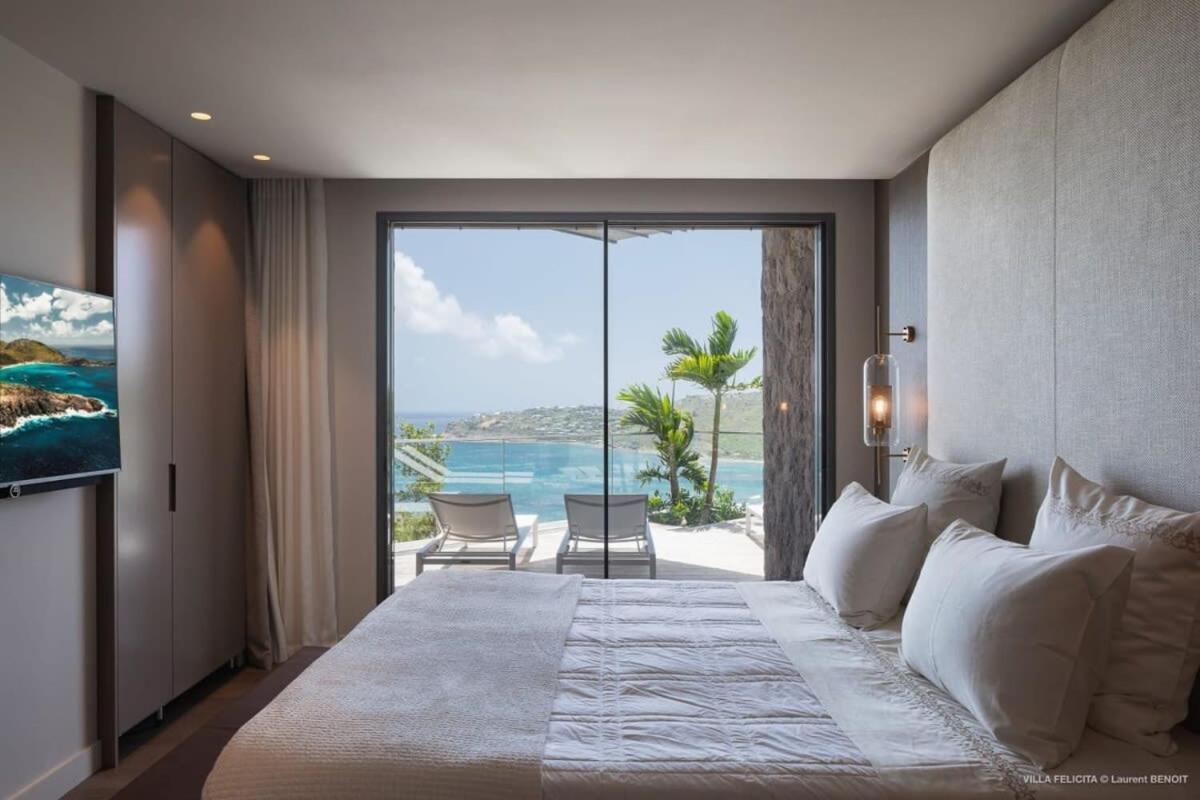 On A Hill Side Villa With Superb Amenities St. Barthelemy 外观 照片